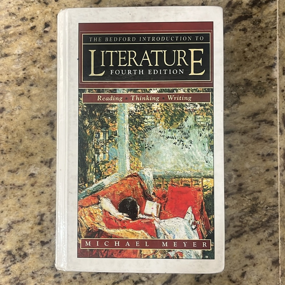 The Bedford Introduction to Literature 4th Edition by Michael Meyer